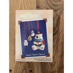 Hallmark Keepsake Christmas Ornament Sweet Tooth Treats 2002-BEAR ONLY